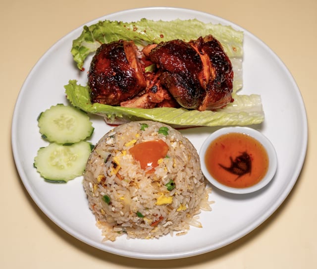 Thai BBQ Chicken Fried Rice